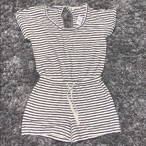 NWT Lou & Grey Striped Romper Size Small